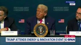 Trump, blanco de burlas, por echarse una siesta plena cumbre energética