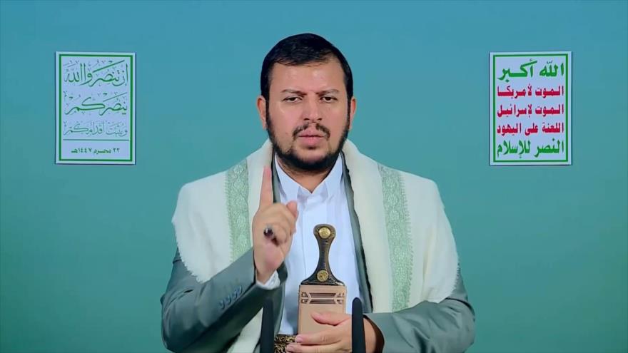 Líder yemení: genocidio, objetivo común israelí-estadounidense en Gaza