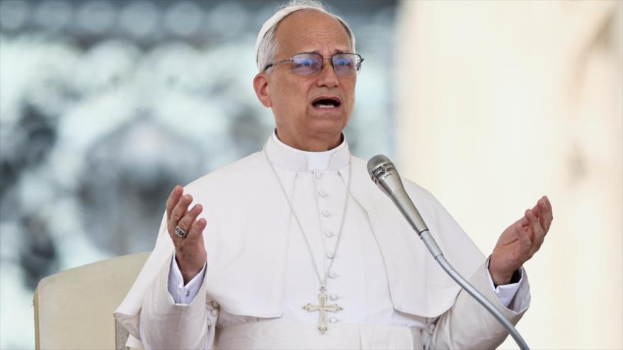 El papa León XIV en una audiencia general en el Vaticano, 18 de junio de 2025. (Foto: Reuters)