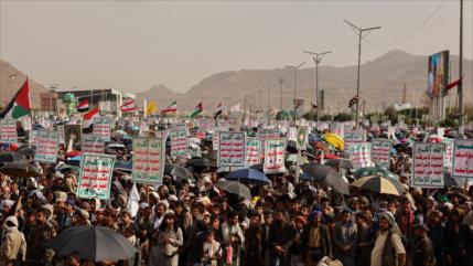 Fotos: Manifestación millonaria de los yemeníes en apoyo a Palestina