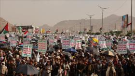 Fotos: Manifestación millonaria de los yemeníes en apoyo a Palestina