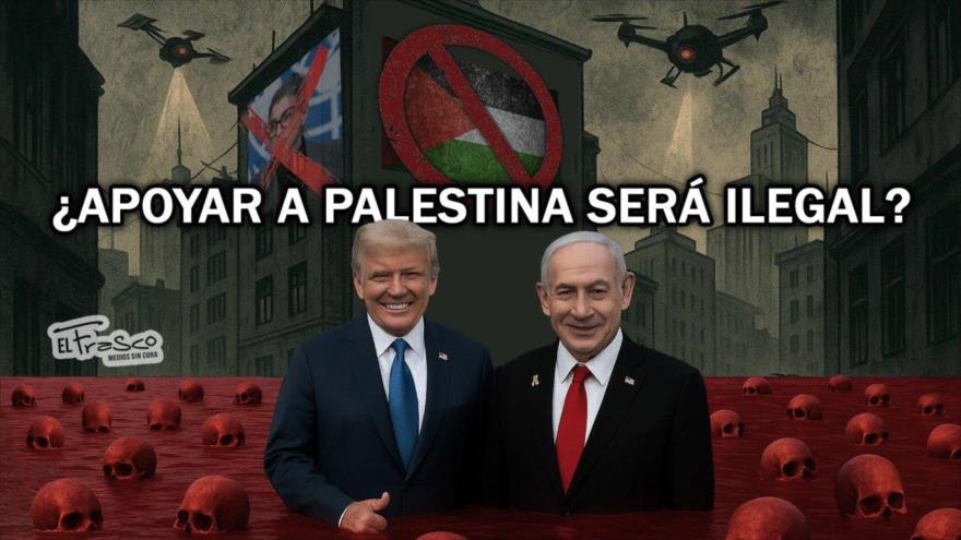 Quieren criminalizar el apoyo a Palestina | El Frasco, medios sin cura