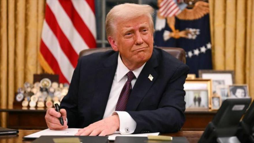 El presidente de EE.UU., Donald Trump