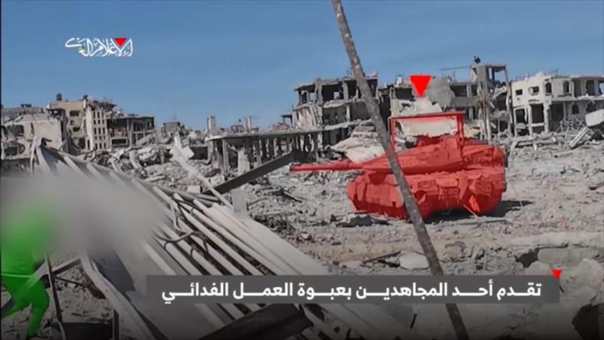 Vídeo: HAMAS derriba tanques y excavadores israelíes en Gaza
