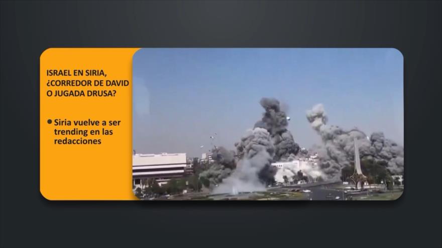 Israel en Siria, ¿corredor de David o jugada drusa? | PoliMedios