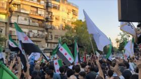 Protestas en Damasco tras ataques israelíes contra Siria