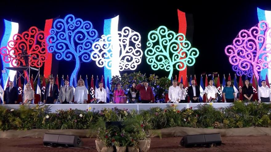 Nicaragua celebra 46.° aniversario de la Revolución Popular Sandinista