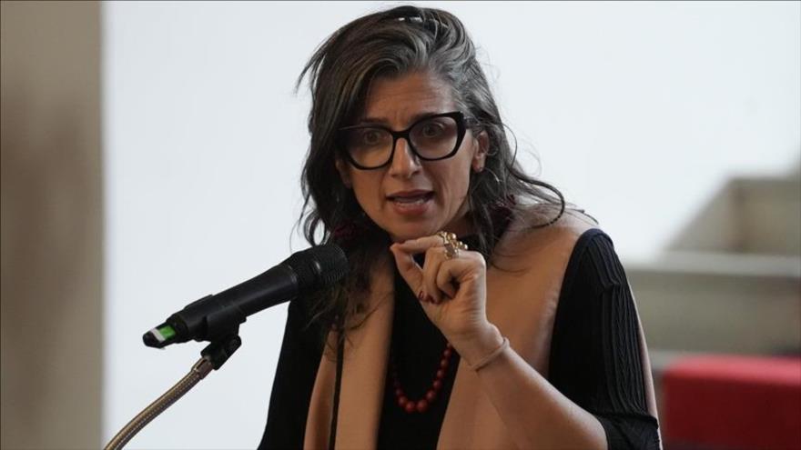 Francesca Albanese, relatora especial de las Naciones Unidas para los Territorios Palestinos ocupados.