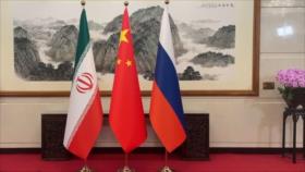 Irán destaca la “postura coordinada” que comparte con Rusia y China