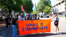 Washington, epicentro de jornada global por Gaza