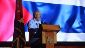 “Cuba no se rinde, no claudica, no se pone de rodillas ante nadie”