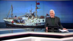 Comandos sionistas asaltan otro barco de la Flotilla de la Libertad - Noticiero 2:30