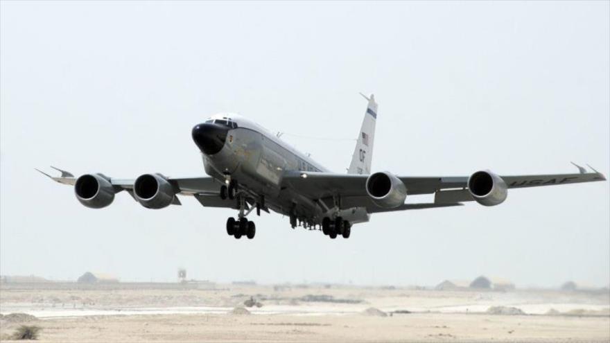 Un avión RC-135 estadounidense.
