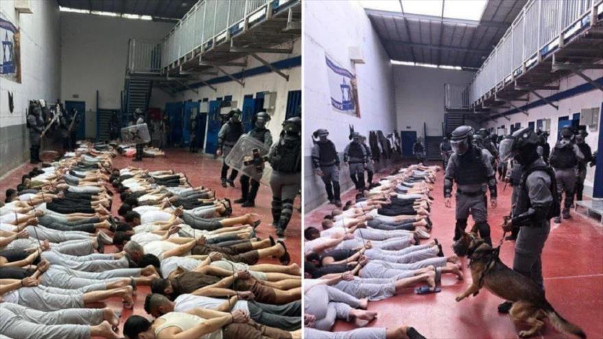 Una imagen de los presos palestinos en las cárceles israelíes. (Foto: X)