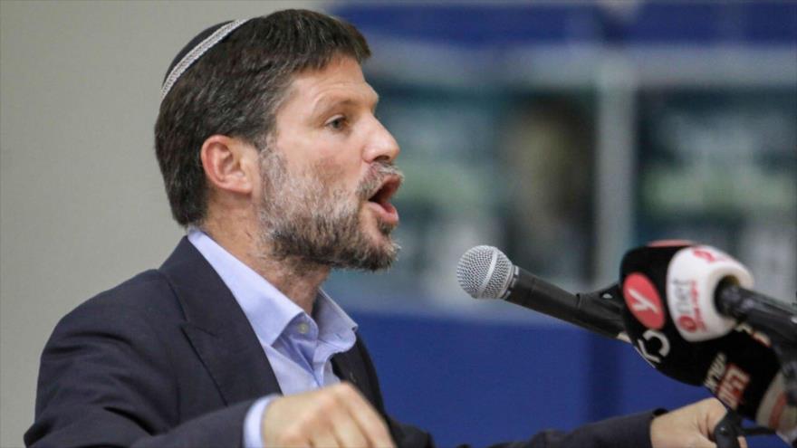 El ministro de finanzas de Israel, Bezalel Smotrich.