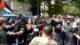 Policía de Washington brutaliza a manifestantes propalestinos