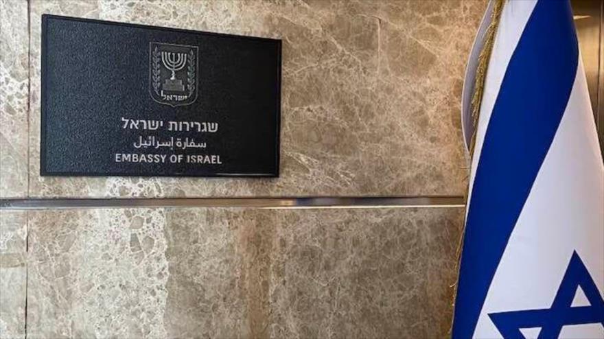 La embajada de Israel en Abu Dhabi, Emiratos Árabes Unidos (EAU).