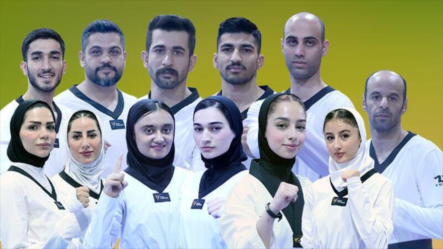 Medallistas de para-taekwondo de Irán del Campeonato Asiático de 2025