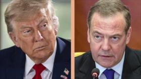Medvedev agita mano muerta; Trump envía submarinos nucleares cerca de Rusia