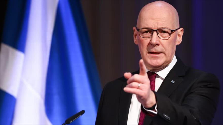 El primer ministro de Escocia, John Swinney.
