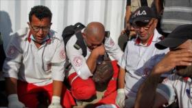 Vídeo: Israel ataca sede de Media Luna Roja en sur de Gaza; hay 1 muerto
