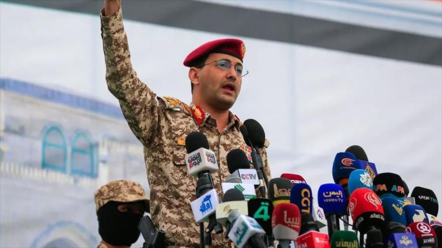 El portavoz de las Fuerzas Armadas de Yemen, el general de brigada Yahya Sari.