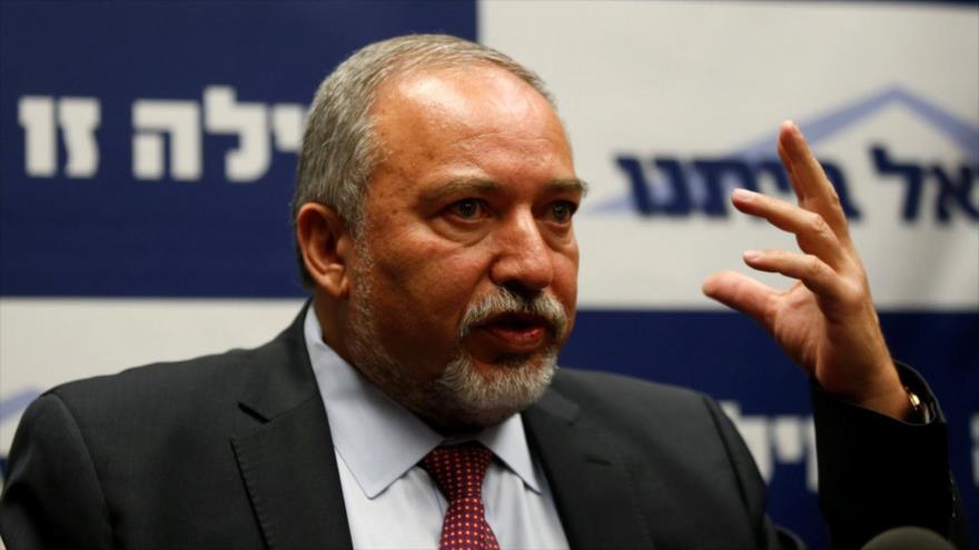 Avigdor Lieberman, líder del partido israelí Yisrael Beiteinu.