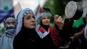 Turcos alzan la voz contra el bloqueo israelí y la hambruna en Gaza