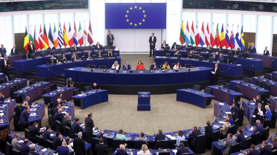 Una sesión del Parlamento Europeo (PE).