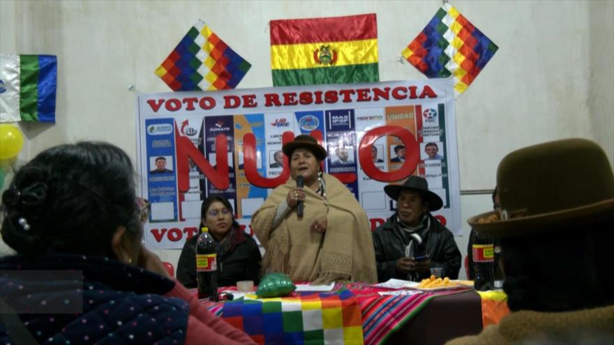 Bolivia impulsa el voto nulo frente a retorno de la ultraderecha