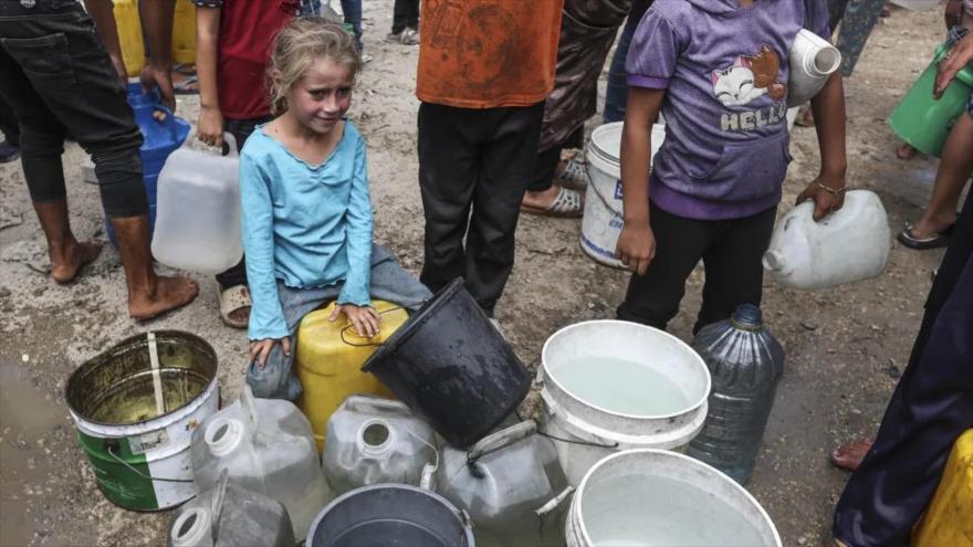 Crisis de agua en Gaza: escasez extrema y sed en medio del asedio