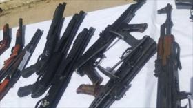 Irán incauta armas, en su mayoría estadounidenses, en el sureste del país
