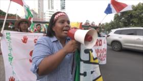 Protestan contra abusos a indígenas en Bocas del Toro, Panamá