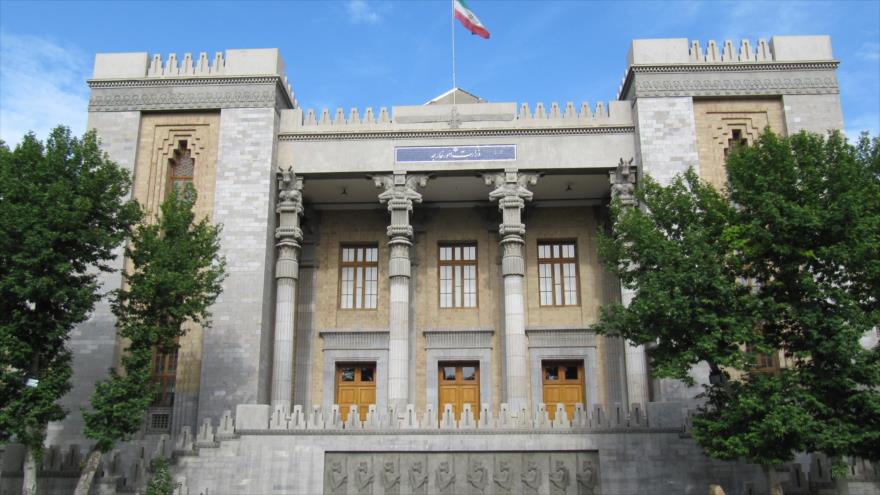 El edifcio del Ministerio de Asuntos Exteriores de la República Islámica de Irán, Teherán. (Foto: redes sociales)