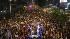 Israelíes protestan en Tel Aviv contra plan de Netanyahu para ocupar Gaza