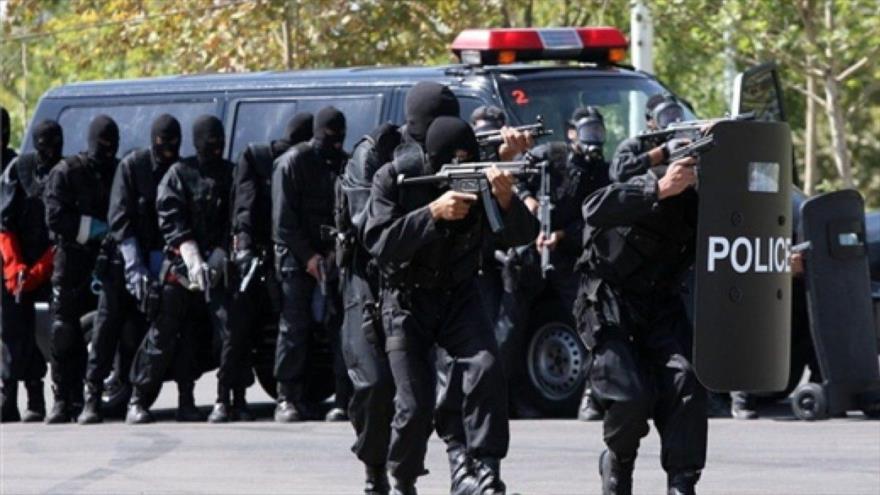 Unidad especial de la Policía iraní.