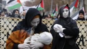 Multitudinarias protestas globales exigen fin de guerra en Gaza