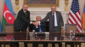 Irán alerta a Aliev y Pashinian de secuelas de dejarse engañar por Trump