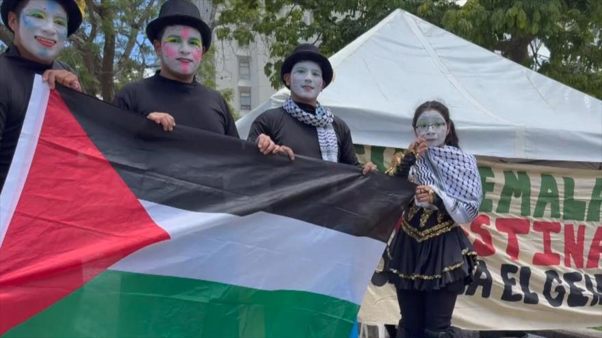 Organizaciones populares de Guatemala se solidarizan con Palestina 