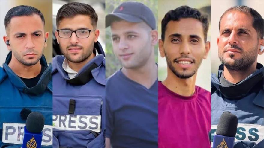 Israel mata a cinco periodistas de Al Jazeera en un ataque selectivo en Gaza