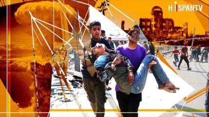 Gaza soporta peso de 6 Hiroshimas: manuales de guerra de EEUU e Israel