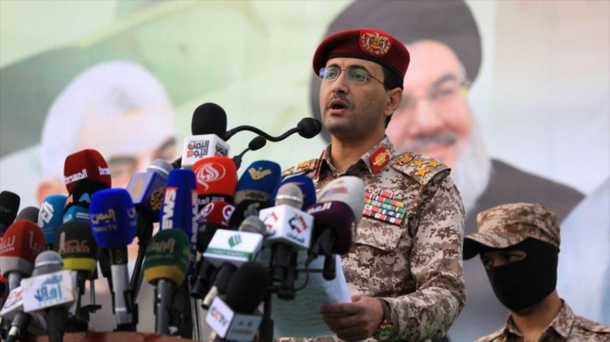 El portavoz de las fuerzas armadas de Yemen, el general de brigada Yahya Sari. (Foto: X)