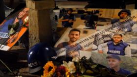 Realizan vigilias en EEUU en memoria de periodistas asesinados por Israel