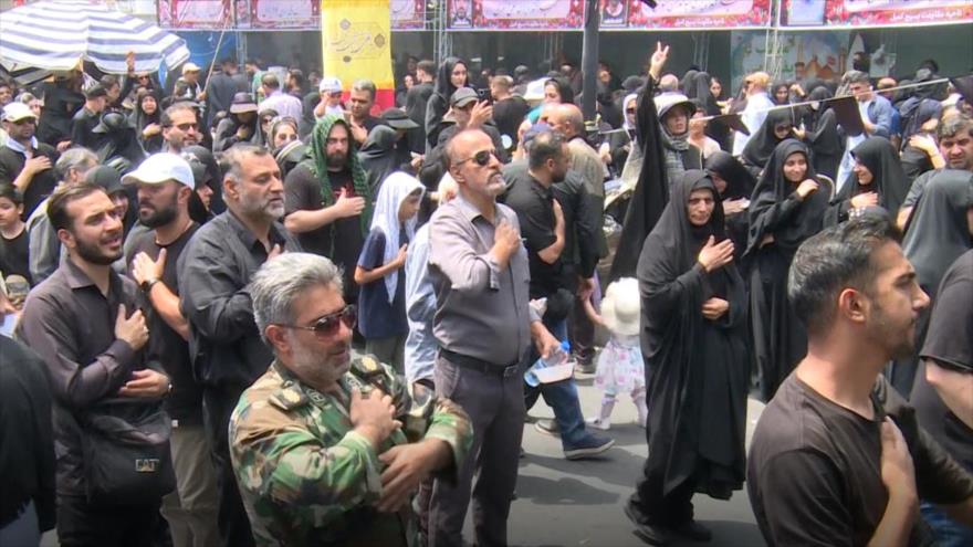 Los ciudadanos iraníes realizan gran marchas para conmemorar Arbaín 