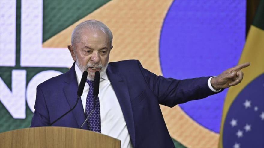 El presidente de Brasil Luiz Inácio Lula da Silva en Brasilia, 13 de agosto del 2025.