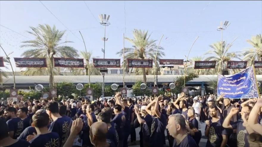 Karbala se llena de millones en Arbaín, homenaje al Imam Husein