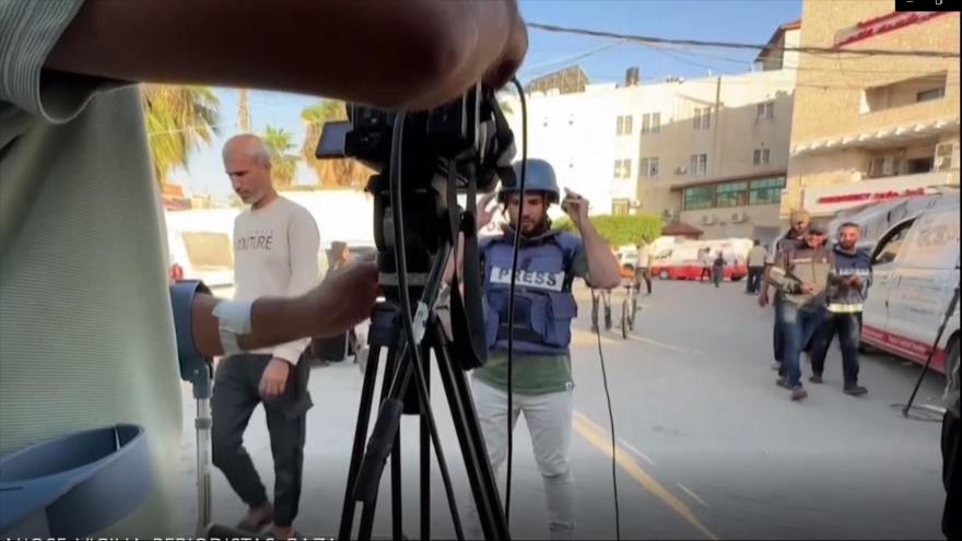 Activistas en Costa Rica protestan por asesinato de periodistas en Gaza
