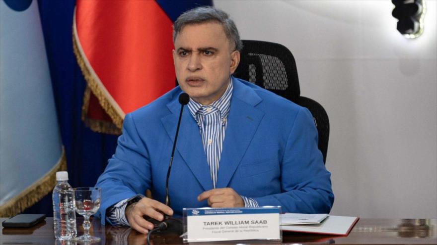 El fiscal general de la República Bolivariana de Venezuela, Tarek William Saab, 18 de agosto de 2025.