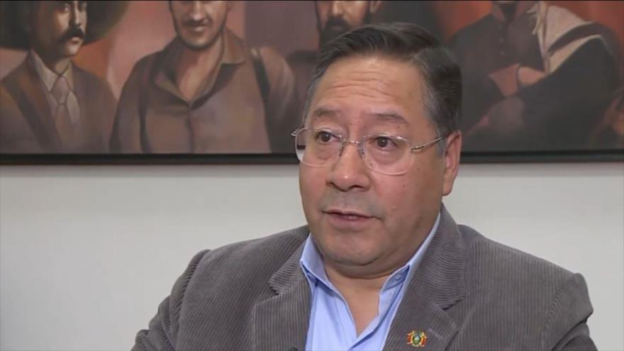 El presidente de Bolivia, Luis Arce, en una entrevista con RT, llevada a cabo el 18 de agosto de 2025.