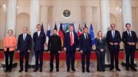 Trump y líderes europeos discuten con Zelenski sobre guerra en Ucrania